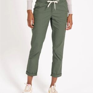 Vuori Army Green Ripstop Pant